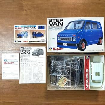 アオシマ ホンダ ステップバン ヨーロピアン モーターライズ 青島文化教材社 アオシマ ザ・モデルカー No.74 1/20 ホンダ VA